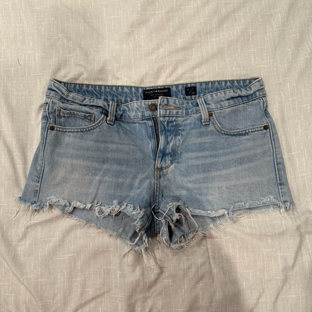 Lucky Brand “The Cut Off” Jean Shorts